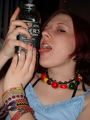 dirty pale white teen looks like a slut
