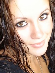 sweet brunette shows off her new camera by posting her pics on the net