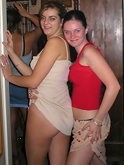 Chick takes off her panties and thought only her bf would see these!